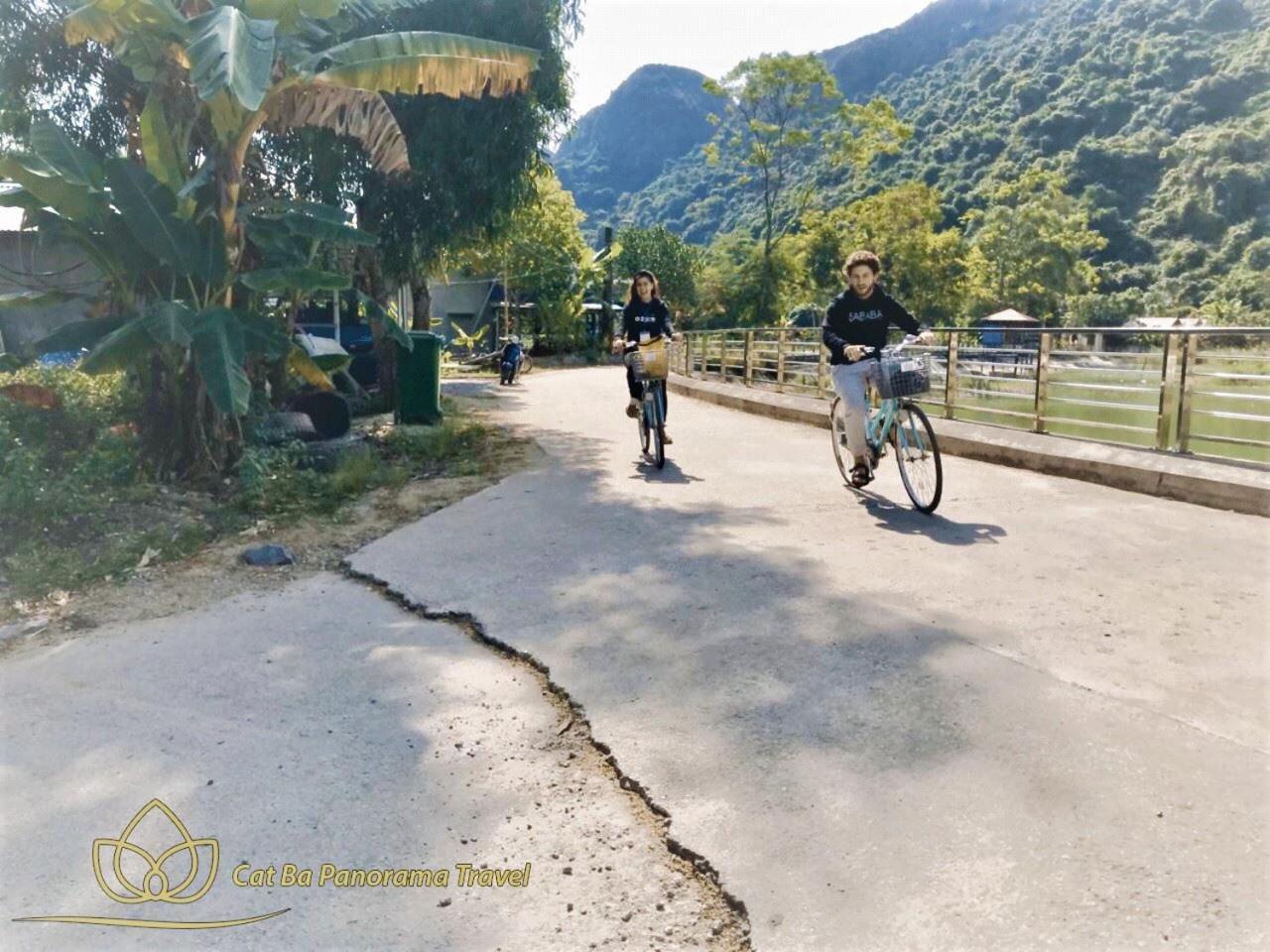 Thuy Anh Hotel Cat Ba Dong Khe Sau ภายนอก รูปภาพ